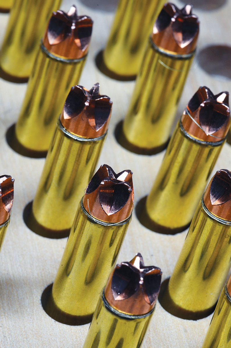 Lehigh Defense’s 75-grain Xtreme Defense bullet in the 32 H&R Magnum.